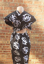 Load image into Gallery viewer, Handmade Adinkra Gye Nyame Halter Dress Free Size