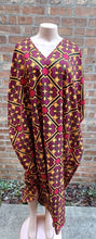 Load image into Gallery viewer, Vintage Mudcloth Kaftan with Tags, Afrocentric Queen Style, Fits up to 3XL