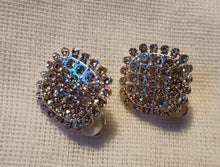 Load image into Gallery viewer, Rhinestone Clip On Stud Earrings , bangles and choker set New