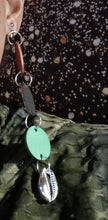 Load image into Gallery viewer, Handmade hanpainted Rbg Afrocentric Clip on Earrings