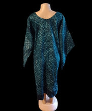 Load image into Gallery viewer, Vintage Embroidered African Cotton Dashiki Dress, L-4XL