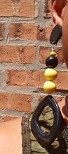 Load image into Gallery viewer, Handmade Chunky acrylic hoops 4.5 in