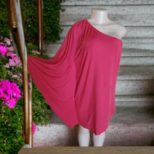 Load image into Gallery viewer, Vintage style off the shoulder mini dress medium-large new