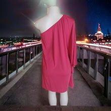 Load image into Gallery viewer, Vintage style off the shoulder mini dress medium-large new
