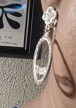 Load image into Gallery viewer, Handmade Small Queen Earrings Clip on 2 inch