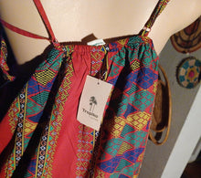 Load image into Gallery viewer, Kultura Abstract tribal print mini dress New Large