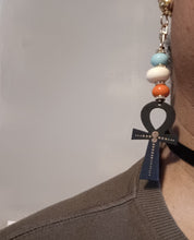 Load image into Gallery viewer, Handmade Ankh Necklace and Earrings Set Clip on Earrings