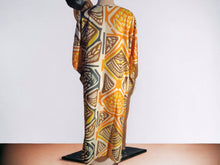 Load image into Gallery viewer, Vintage Mudcloth Kaftan with Tags: Afrocentric, Fits up to 3XL