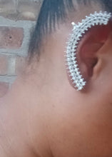 Load image into Gallery viewer, Madame's rhinestone ear climber (pierced ears) sold as a single piece