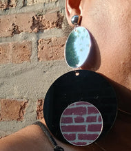 Load image into Gallery viewer, Giant handmade originals Acrylic Pop Art Earrings Clip on Style