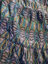 Load image into Gallery viewer, Boho Tribal print Smocked Puff Sleeve Mini Dress 1 2xl
