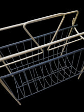 Load image into Gallery viewer, Mid century modern Atomic Magazine Rack 1960s era