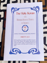 Load image into Gallery viewer, The Holy Koran "Circle 7" ; Nobel Prophet Drew Ali (Black Moorish Science)