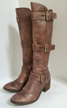 Load image into Gallery viewer, Rare Donald J. Pliner "Dax" Leather Harness Boots