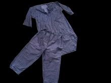 Load image into Gallery viewer, Mens Vintage Handmade African Thobe 2 piece set free size L-XL
