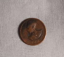 Load image into Gallery viewer, 1936 authentic Ethiopia10 santeem Selassie Coin Kargo Fresh
