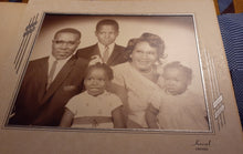 Load image into Gallery viewer, 1950s  Black American Family Cabinet Photo Kargo Fresh
