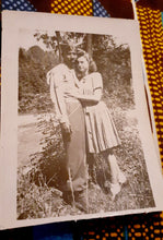 Load image into Gallery viewer, 1950s  Black American Mixed Couple Cabinet Photo Kargo Fresh
