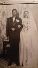 Load image into Gallery viewer, 1950s  Black American Wedding Cabinet Photo Kargo Fresh
