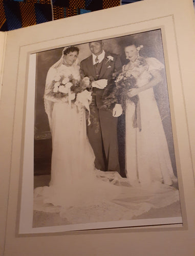 1950s  Black American Wedding/Prom Cabinet Photo Kargo Fresh