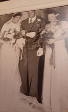 Load image into Gallery viewer, 1950s  Black American Wedding/Prom Cabinet Photo Kargo Fresh
