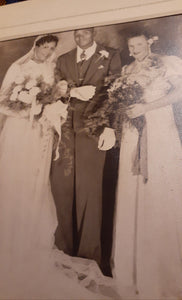 1950s  Black American Wedding/Prom Cabinet Photo Kargo Fresh