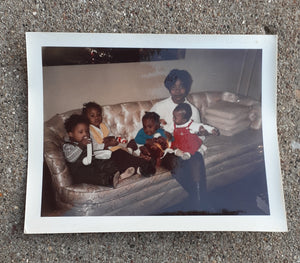 1960s  Black American Cabinet Photo Kargo Fresh