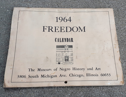 1964 FREEDOM CALENDAR Kargo Fresh