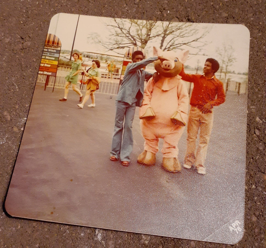 1970s  Black Americana Cabinet Photo Kargo Fresh