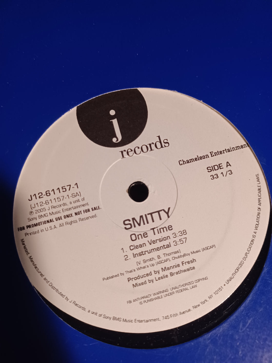 Smitty One Time Promo 12