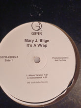 Load image into Gallery viewer, Mary J Blige It&#39;s A wrap 12&quot; Promo vinyl
