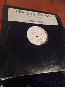 Mary J Blige It's A wrap 12" Promo vinyl