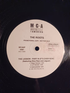 The Roots The Lesson Part 3 12" Promo