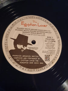 Egyptian Lover Baddest Beats Arounds 12" Single Vinyl Record