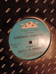 Jocelyn brown Somebody else's guy single 12"