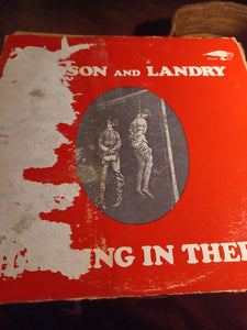 HUDSON AND LANDRY~"HANGING IN THERE"~Vinyl Record LP 1971