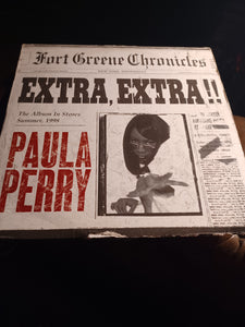 PAULA PERRY + DJ PREMIER EXTRA, EXTRA DOWN TO DIE (12") 1998 RARE 2 Vinyl