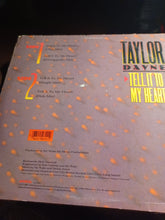 Load image into Gallery viewer, Taylor Dayne - Tell It To My Heart - 12&quot; Maxi-single Vinyl
