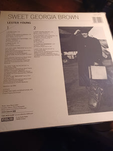 Lester Young ‎– "Live" Vinyl LP 
French import