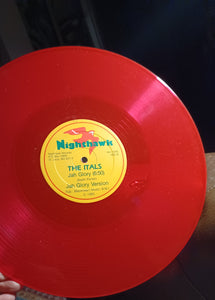 THE ITALS -IN DEH/ JAH GLORY 12" NIGHTHAWK 1983 /RED VINYL