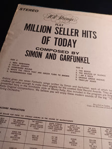 101 STRINGS -  PLAY MILLION SELLER HITS OF TODAY BY SIMON & GARFUNKEL LP