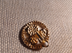 Rhinestone stud cluster clip on earrings