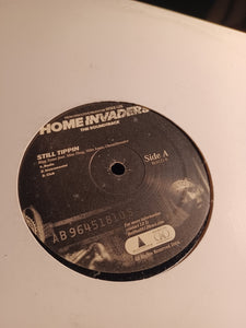 HOME INVADERS THE SOUNDTRACK -(SAMPLER LP)-  A SIDE RAY-J  /  B SIDE TAWNY  2005