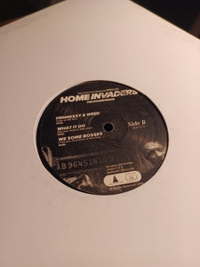 HOME INVADERS THE SOUNDTRACK -(SAMPLER LP)-  A SIDE RAY-J  /  B SIDE TAWNY  2005