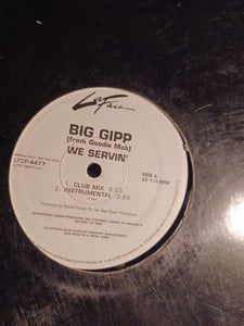 Big Gipp - We Servin' 12" Vintage Vinyl Single Promo 2000 LaFace-Goodie Mob-used