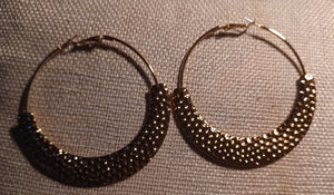 Medium Large fulani hoops