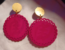 Load image into Gallery viewer, Handmade gye nyame clip on earrings
