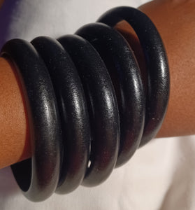 Vintage wooden Bangles Set of 5