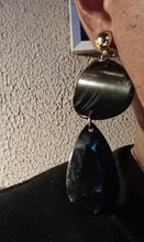 Load image into Gallery viewer, Handmade Acrylic dangle clip on earrings
