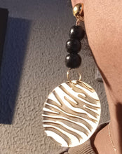 Load image into Gallery viewer, Handmade Hammered Metal boho clip on earrings
